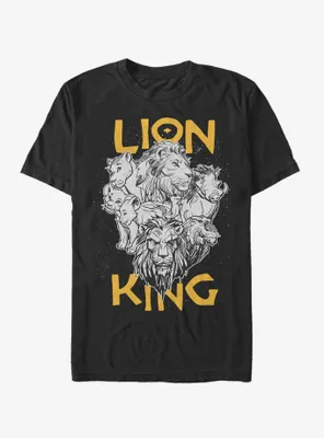 Disney The Lion King 2019 Cast Photo T-Shirt