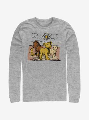 Disney The Lion King 2019 Hakuna Group Long-Sleeve T-Shirt