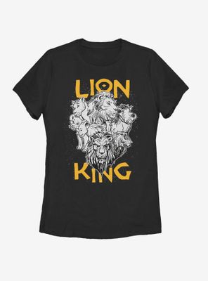 Disney The Lion King 2019 Cast Photo Womens T-Shirt