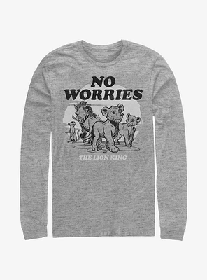 Disney The Lion King 2019 No Worries Back Long-Sleeve T-Shirt