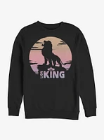 Disney The Lion King 2019 Sunset Logo Sweatshirt