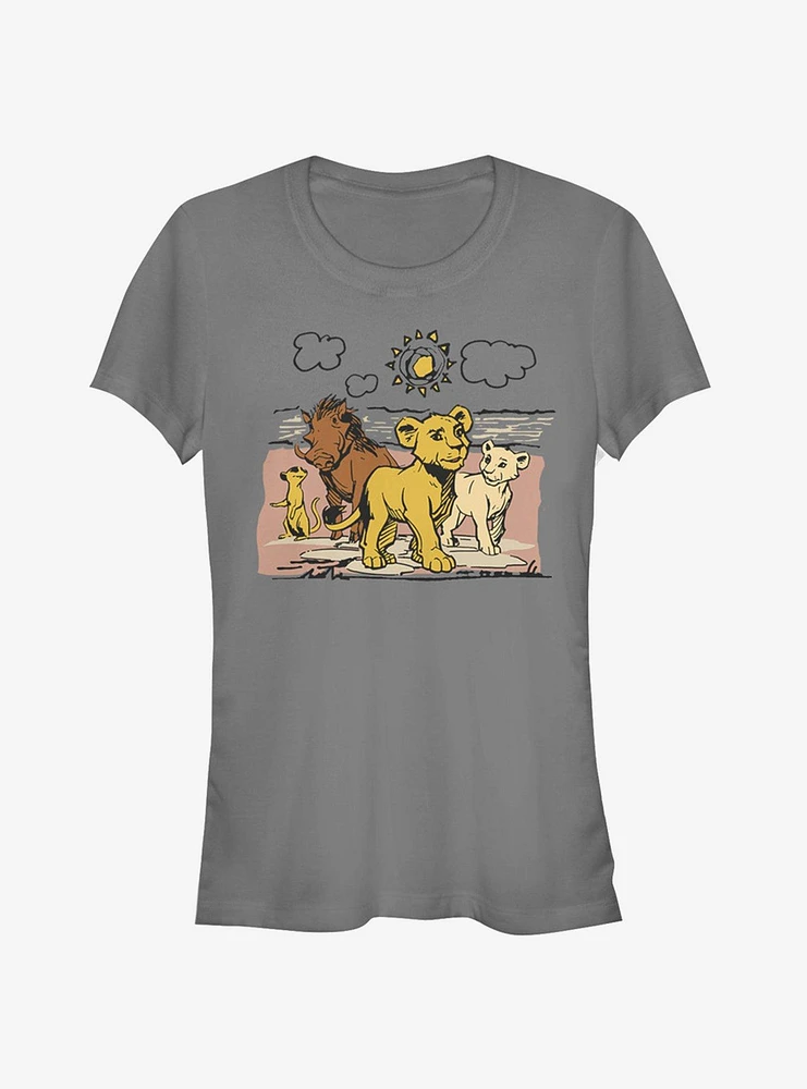 Disney The Lion King 2019 Hakuna Group Girls T-Shirt