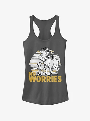 Disney The Lion King 2019 No Worries Club Girls Tank