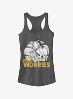 Disney The Lion King 2019 No Worries Club Girls Tank