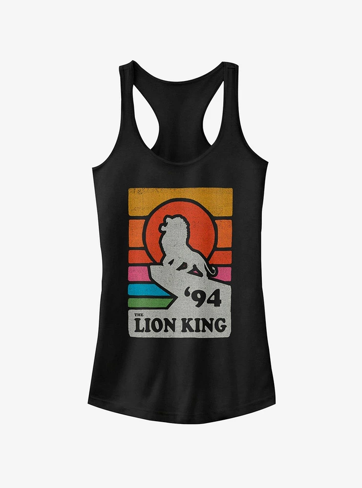 Disney The Lion King Vintage Rainbow Girls Tank