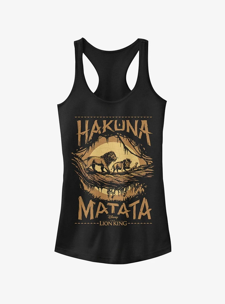 Disney The Lion King 2019 Savanna Poster Girls Tank