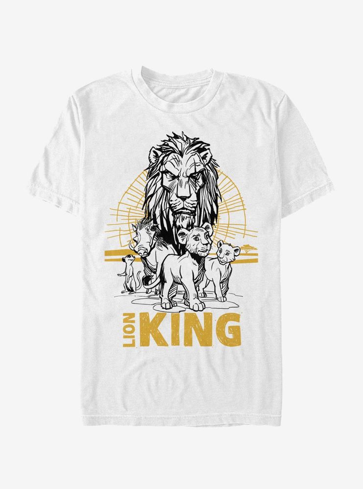 Disney The Lion King 2019 Group T-Shirt