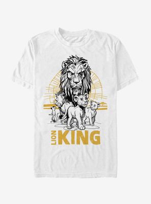 Disney The Lion King 2019 Group T-Shirt
