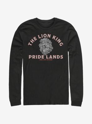 Disney The Lion King 2019 Minimal Back Long-Sleeve T-Shirt