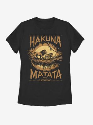 Disney The Lion King 2019 Savanna Poster Womens T-Shirt