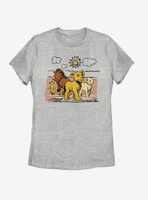 Disney The Lion King 2019 Hakuna Group Womens T-Shirt