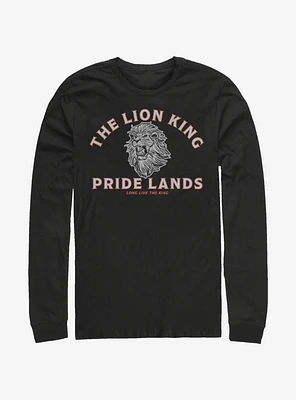 Disney The Lion King 2019 Minimal Back Long-Sleeve T-Shirt