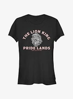 Disney The Lion King 2019 Minimal Back Girls T-Shirt