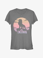 Disney The Lion King 2019 Sunset Logo Girls T-Shirt