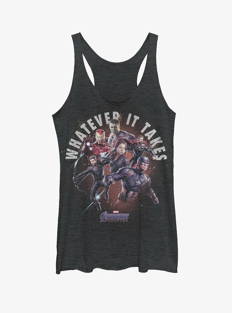 Marvel Avengers Endgame Heroes Sacrifice Womens Tank Top