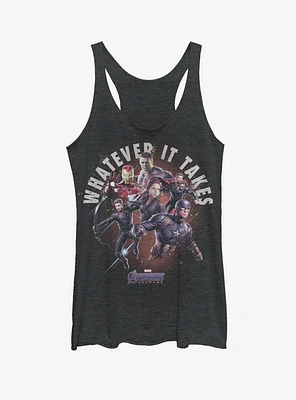 Marvel Avengers Endgame Heroes Sacrifice Womens Tank Top