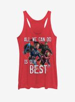 Marvel Avengers Endgame Our Best Womens Tank Top