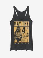 Star Wars May the Fourth Box Womens Tank Top