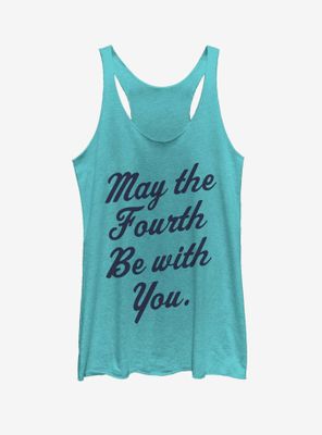 Star Wars Looking May the Fourth Womens Tank Top