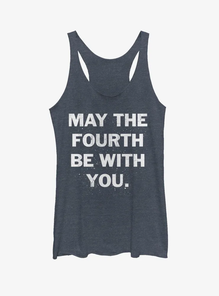 Star Wars May Fourth Womens Tank Top