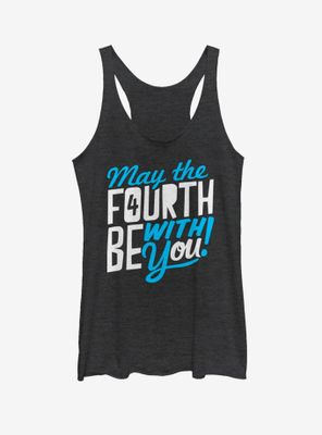 Star Wars May the Fourth be with You Womens Tank Top