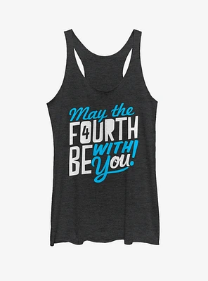Star Wars May the Fourth be with You Womens Tank Top