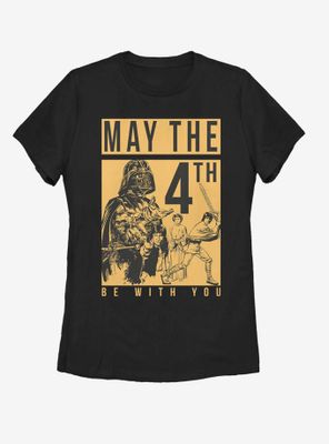 Star Wars May the Fourth Box Womens T-Shirt