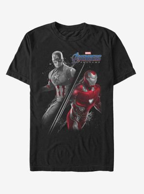 Marvel Avengers Endgame Cap Ironman T-Shirt