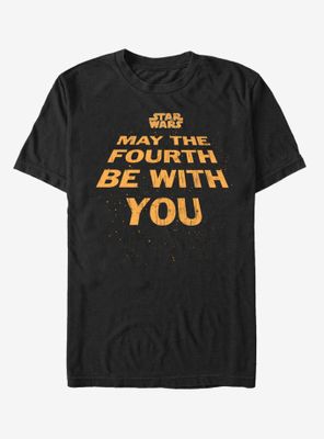 Star Wars May the Fourth Title T-Shirt