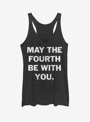 Star Wars May the Fourth Womens Tank Top