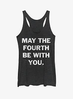 Star Wars May the Fourth Womens Tank Top