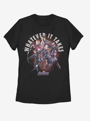 Marvel Avengers Endgame Heroes Sacrifice Womens T-Shirt