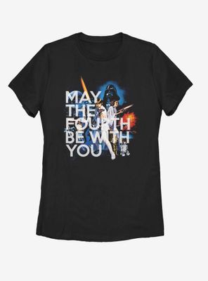 Star Wars Original May the Fourth Womens T-Shirt