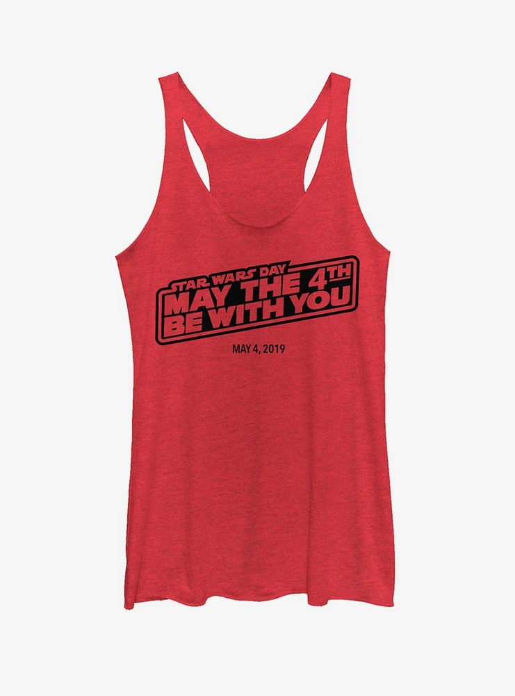 Star Wars May Fourth 2019 Tonal Womens Tank Top