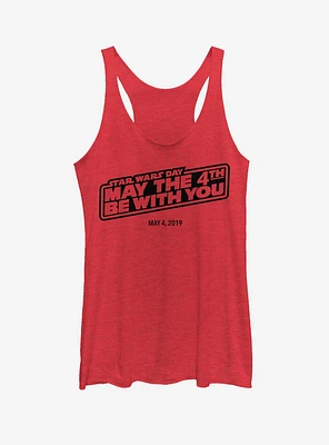 Star Wars May Fourth 2019 Tonal Womens Tank Top