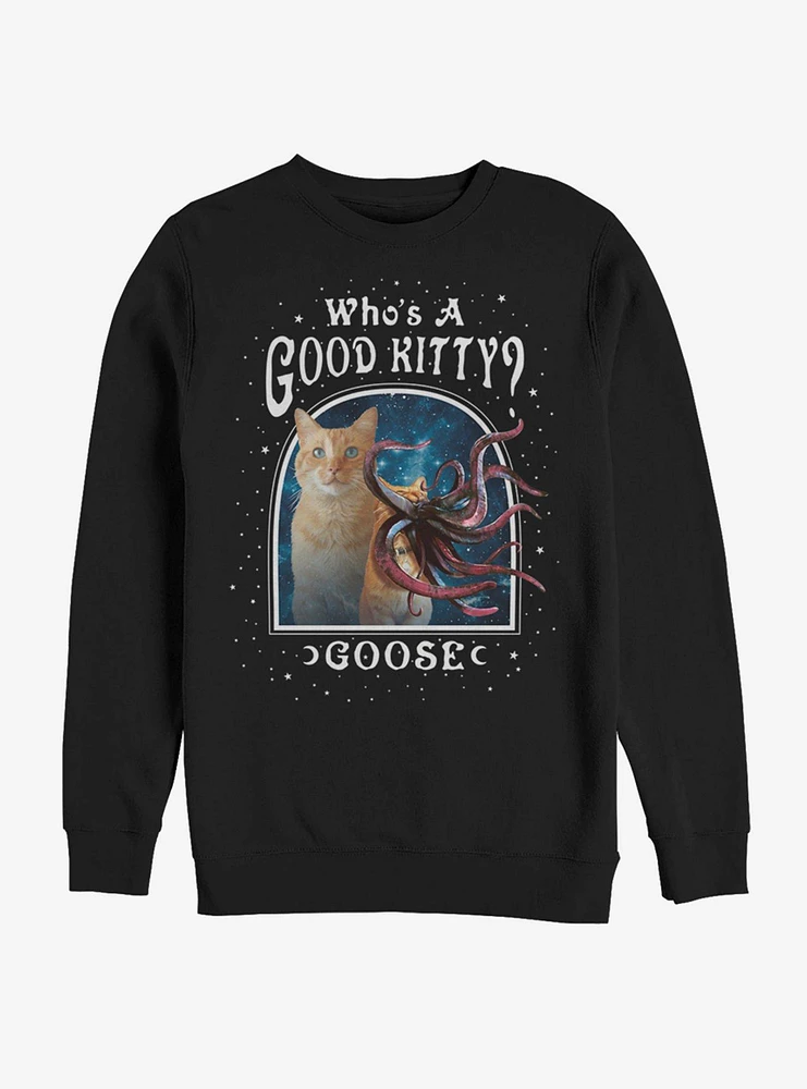 Marvel Captain Who's A Good Goose Sweatshirt