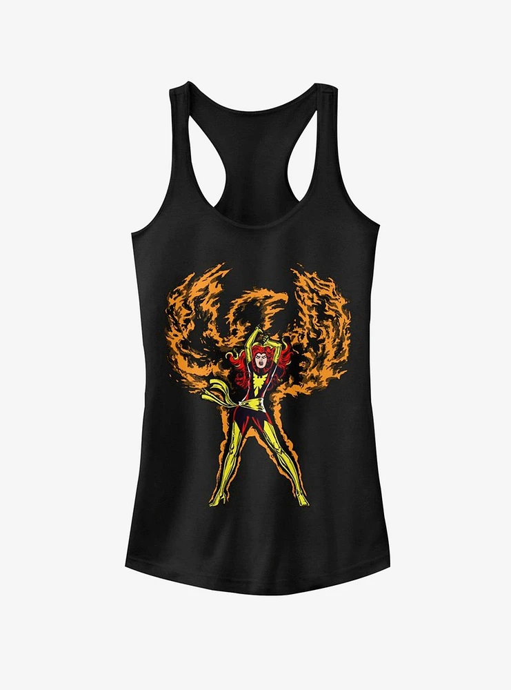 Marvel X-Men Dark Phoenix Rises Girls Tank Top