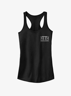 Star Wars Jedi Fallen Order Pocket Logo Girls Tank Top