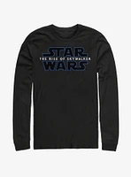 Star Wars Episode IX The Rise of Skywalker Logo Long-Sleeve T-Shirt