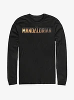 Star Wars The Mandalorian Logo Long-Sleeve T-Shirt