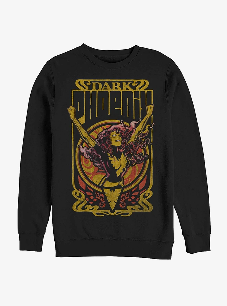 Marvel X-Men Dark Phoenix Fire Sweatshirt