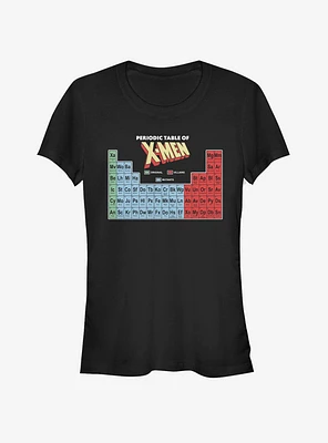 Marvel X-Men Periodic Table Girls T-Shirt