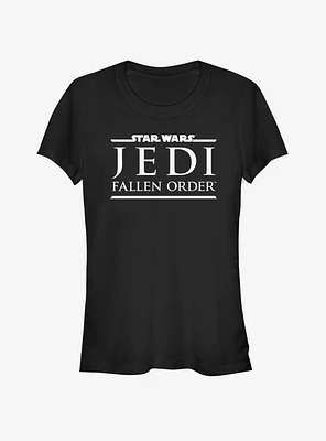 Star Wars Jedi Fallen Order Logo Girls T-Shirt