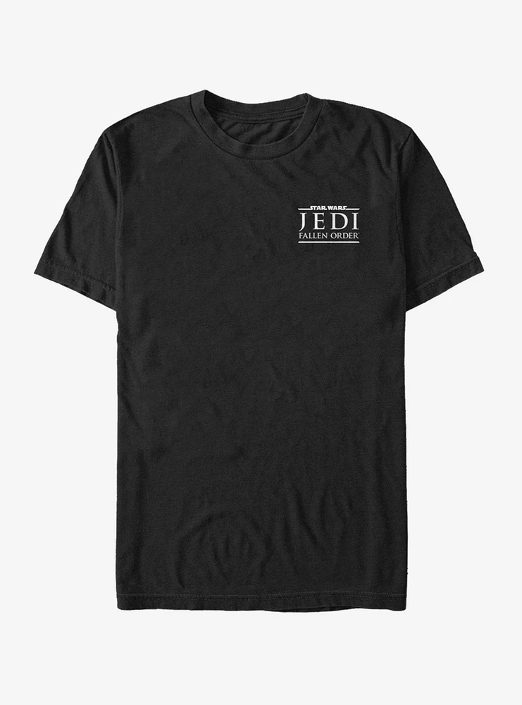 Star Wars Jedi Fallen Order Pocket Logo T-Shirt