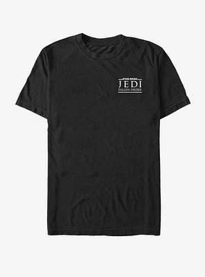 Star Wars Jedi Fallen Order Pocket Logo T-Shirt