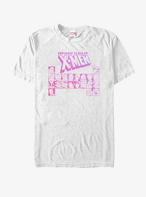 Marvel X-Men Periodic Table White T-Shirt