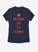 Marvel Captain Other Cat Goose Womens T-Shirt