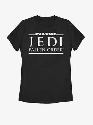 Star Wars Jedi Fallen Order Logo Womens T-Shirt