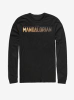 Star Wars The Mandalorian Logo Long-Sleeve T-Shirt