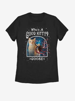 Marvel Captain Who's A Good Goose Womens T-Shirt